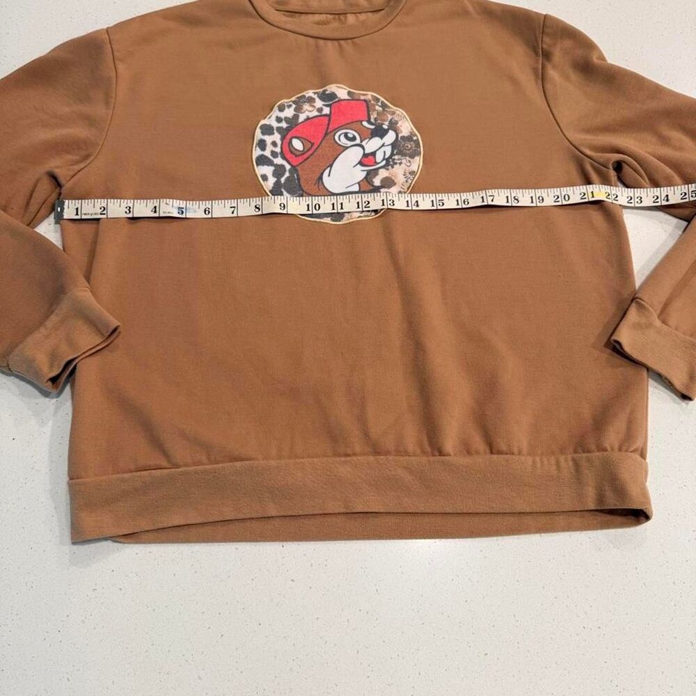 Women's Brown and Tan Sweatshirt